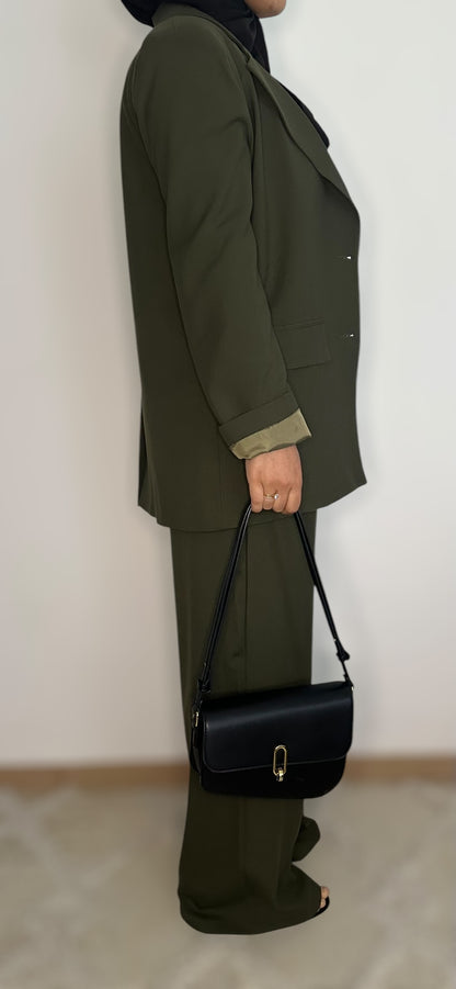 Ensemble blazer 3 pièces - Kaki