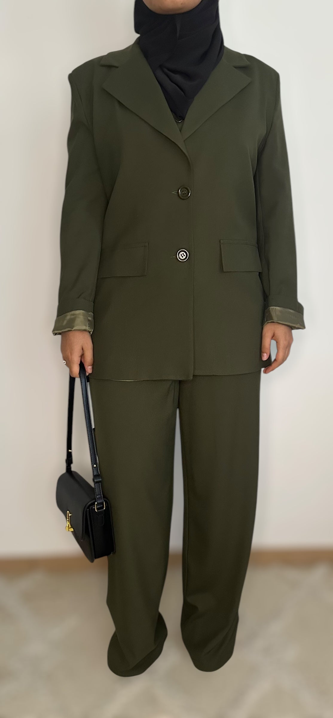Ensemble blazer 3 pièces - Kaki