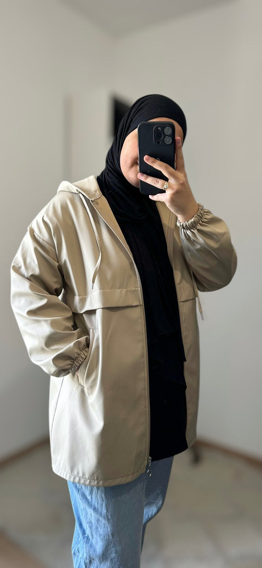 Veste de pluie - Beige