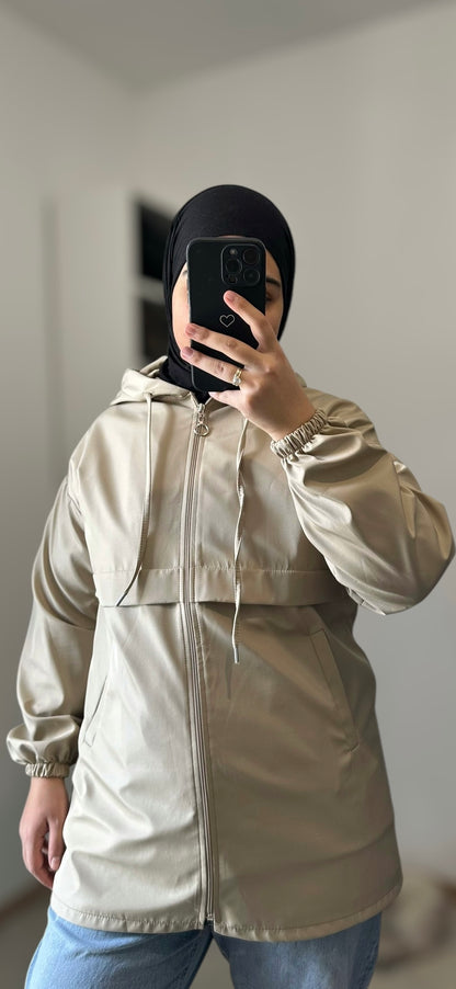 Veste de pluie - Beige