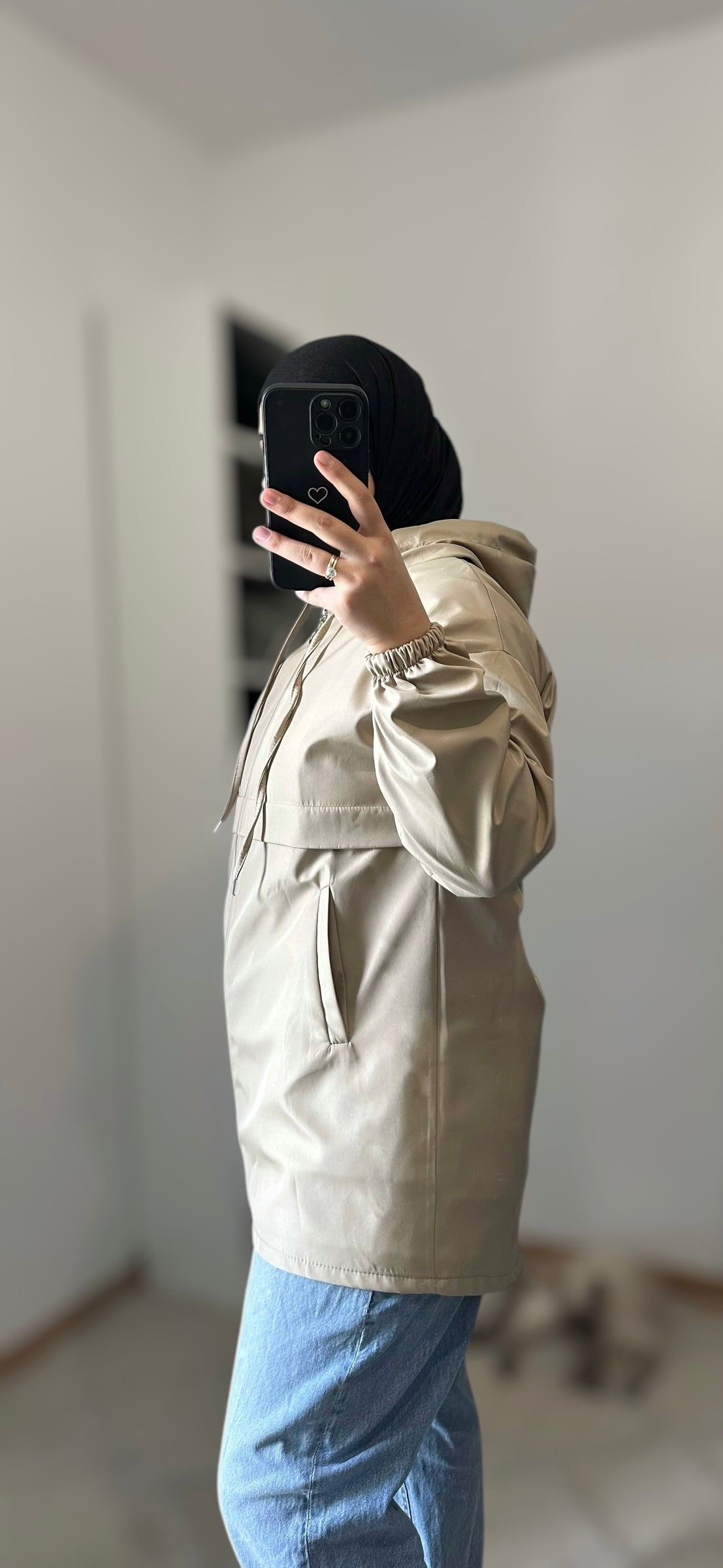 Veste de pluie - Beige